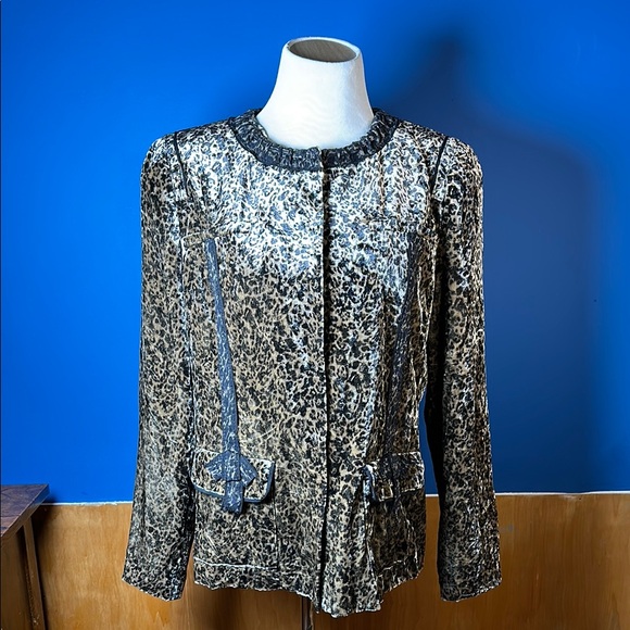 Elie Tahari Jackets & Blazers - Leopard Print Jacket